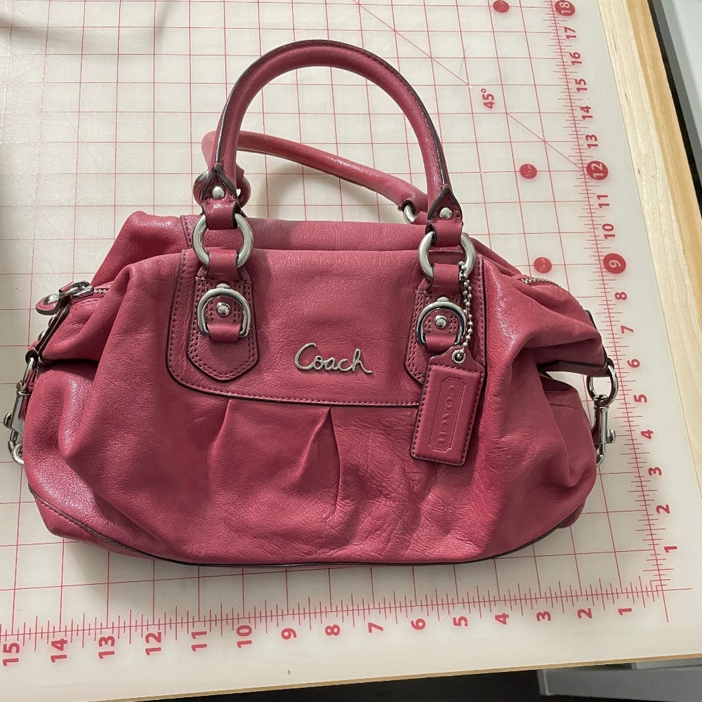 Coach Ashley soft leather ROSE